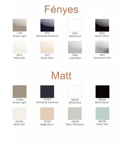 MAT - Üveg tányérszelep - négyszög alakú, matt  NA125