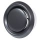Műanyag univerzális légszelep, Ø125mm, anthracite
