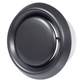 Műanyag univerzális légszelep, Ø150mm, anthracite