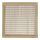 Műanyag rács, 250x250mm, beige