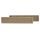 Műanyag ajtó rács, 450x92mm, beige