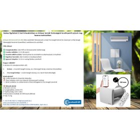 AirSaver falra szerelhető hővisszanyerő