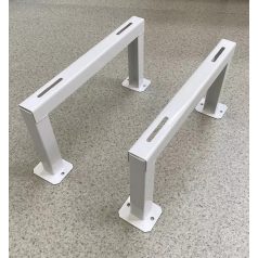   Hegesztett klímatartó konzol álló magasított, porfestett 600x320mm (párban)